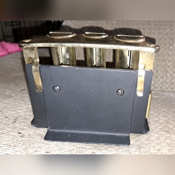 Vintage Three Barrel Coin Dispenser With Metal Stand - Picture 3 of 5